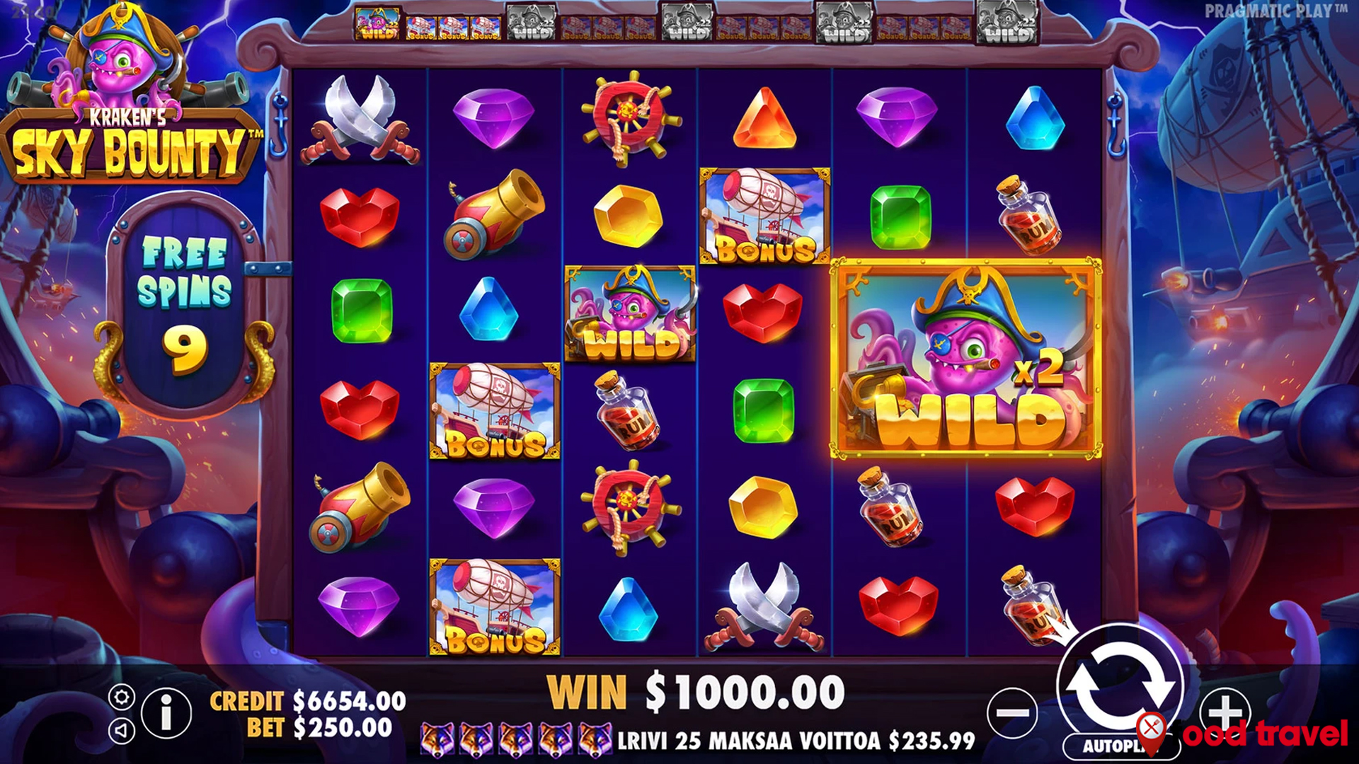 Kraken's Sky Bounty Incaran Slot Terpercaya Para Pemburu