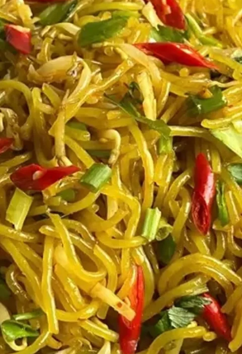 Mie Glosor dan Sambal Kacang, Duo Jagoan Menu 6 Pagi Hari